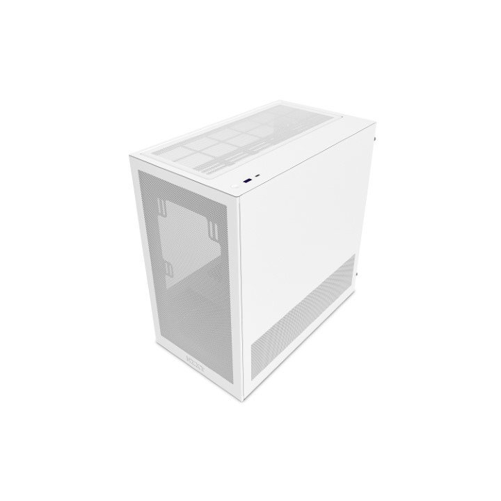 NZXT H3 FLOW BLANC - MT/SANS ALIM/MATX 