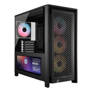 CORSAIR FRAME 4000D LCD RS ARGB NOIR - MT/SANS ALIM/E-ATX 