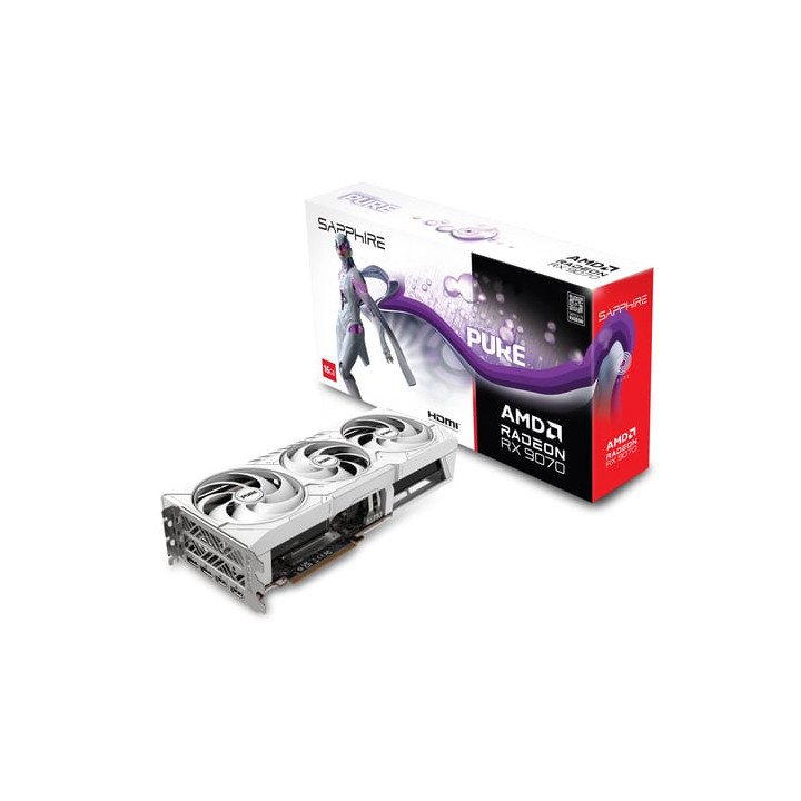 SAPPHIRE PURE RADEON RX 9070 GAMING OC 16GB 