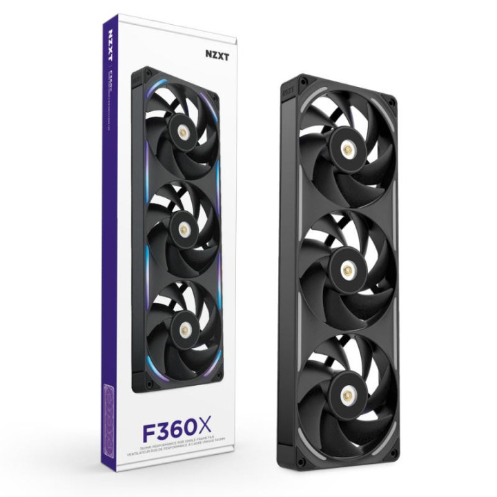 NZXT F360X RGB - 360MM - NOIR 