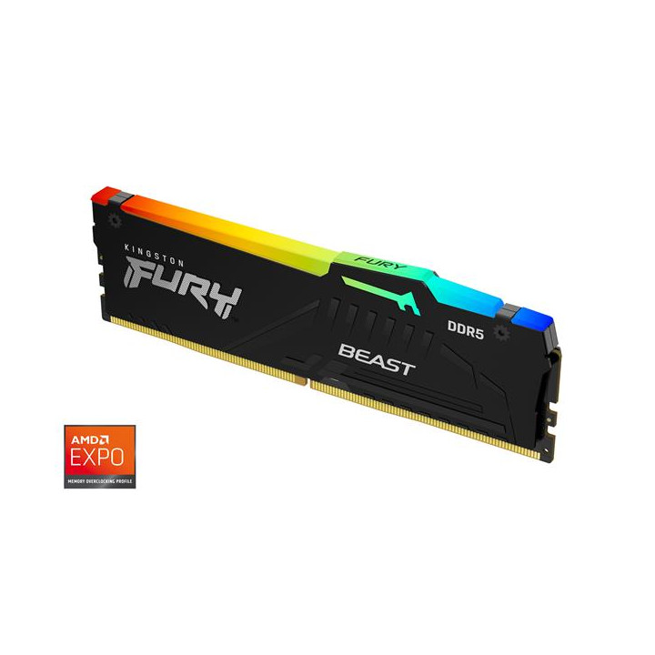 KINGSTON TECHNOLOGY FURY BEAST 16 GO 5600 MT/S DDR5 CL36 DIMM RGB 