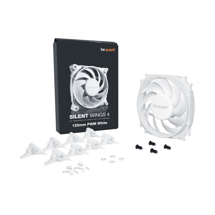 BE QUIET! SILENT WINGS 4 PWM 120MM - BLANC 