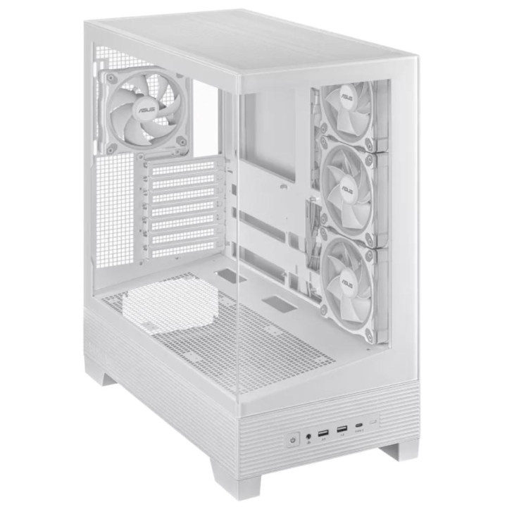 ASUS PRIME A31 PLUS TG ARGB BLANC - MT/SANSALIM/ATX 