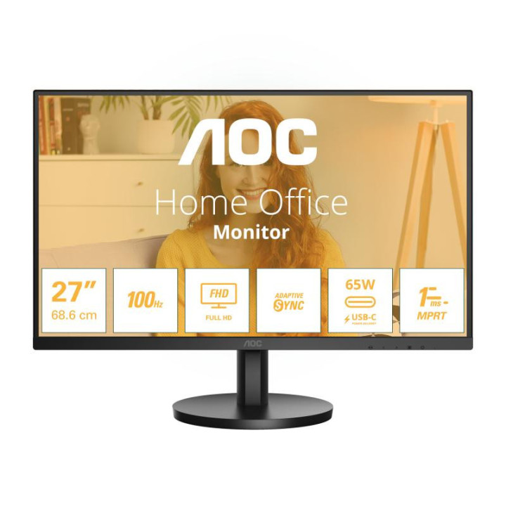 AOC 27B3CA2 ECRAN PLAT DE PC 68.6 CM (27) 1920 X 1080 PIXELS FULL HD LED NOIR 