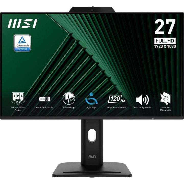 MSI PRO MP272PMG ECRAN PLAT DE PC 68.6 CM (27) 1920 X 1080 PIXELS FULL HD LCD NOIR 