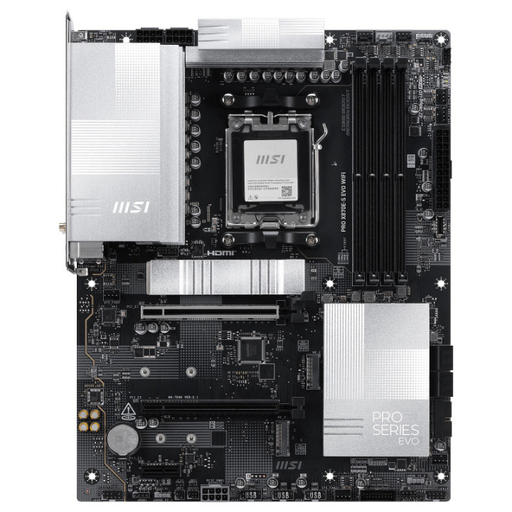 MSI PRO X870E-S EVO WIFI - X870/AM5/DDR5/ATX