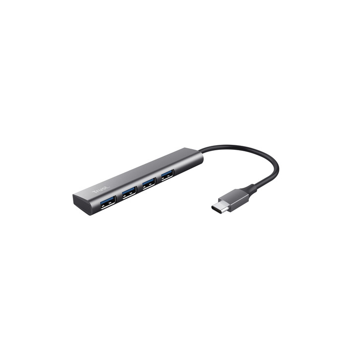 TRUST HUB HALYX 4 PORTS USB-C USB 3.2 