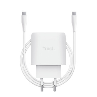 Trust MAXO CHARGEUR 65W USB-C + CABLE USB-C - 2M - BLANC