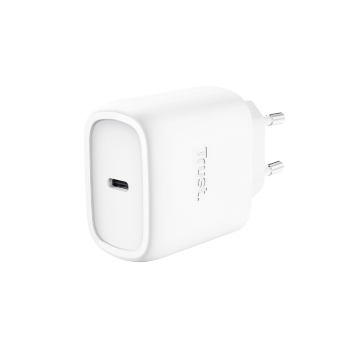 Trust MAXO CHARGEUR 65W USB-C + CABLE USB-C - 2M - BLANC