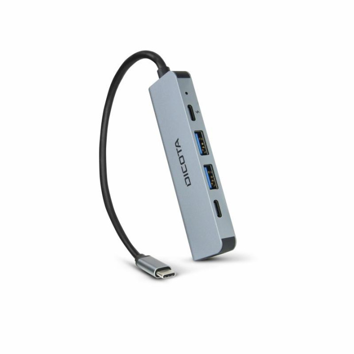 DICOTA D32060 HUB & CONCENTRATEUR USB TYPE-C ARGENT 