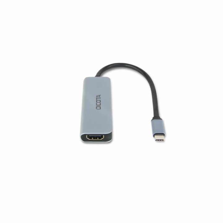DICOTA D32060 HUB & CONCENTRATEUR USB TYPE-C ARGENT 