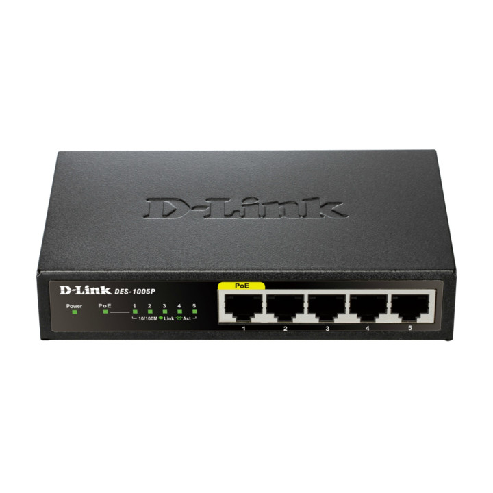 D-LINK SWITCH POE 4P 