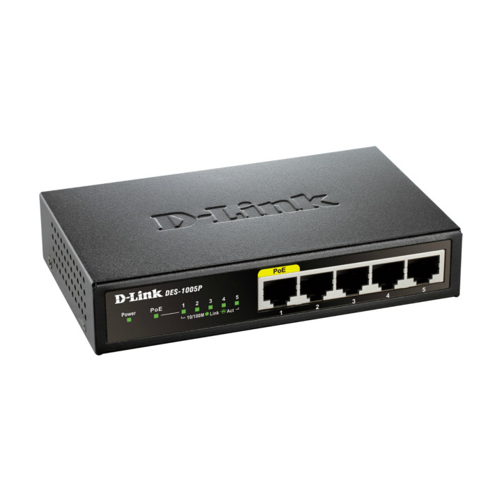 D-LINK SWITCH POE 4P 
