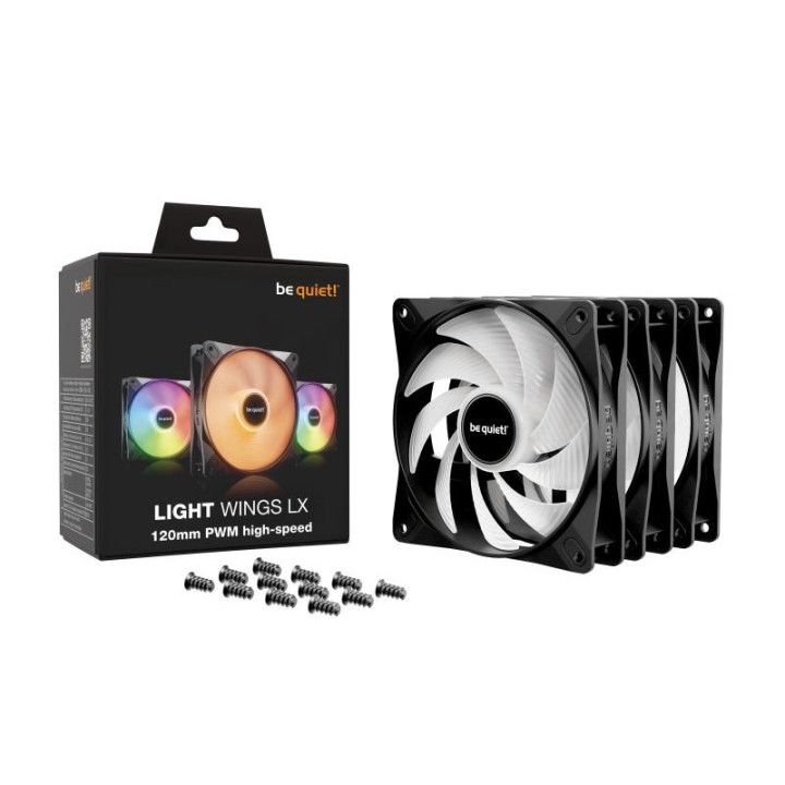 BE QUIET! LIGHT WINGS LX - 120MM PWM HIGH-SPEED TRIPLE PACK 