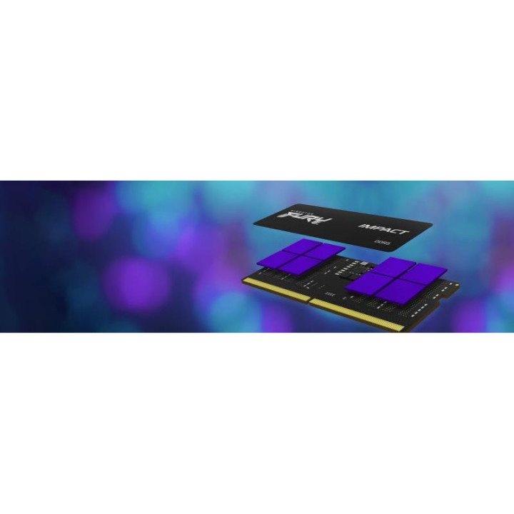 KINGSTON TECHNOLOGY FURY DDR5 SODIMM IMPACT PNP CL40 32 GO 5 600 MT/S (KIT DE 2) 