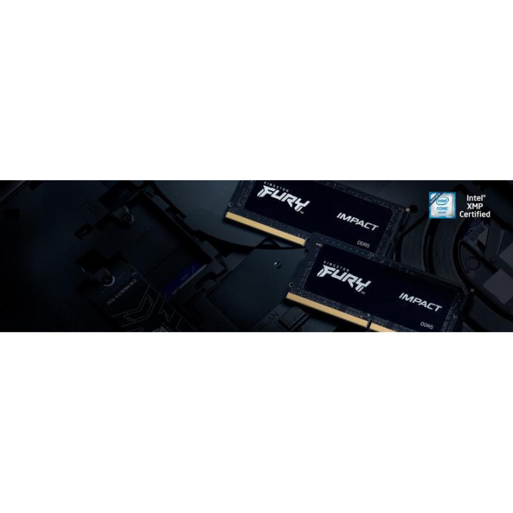 KINGSTON TECHNOLOGY FURY DDR5 SODIMM IMPACT PNP CL40 32 GO 5 600 MT/S (KIT DE 2) 