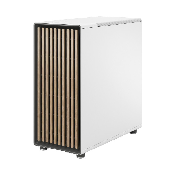 FRACTAL DESIGN NORTH CHALK TG WHITE - MT/SANS ALIM/ATX 