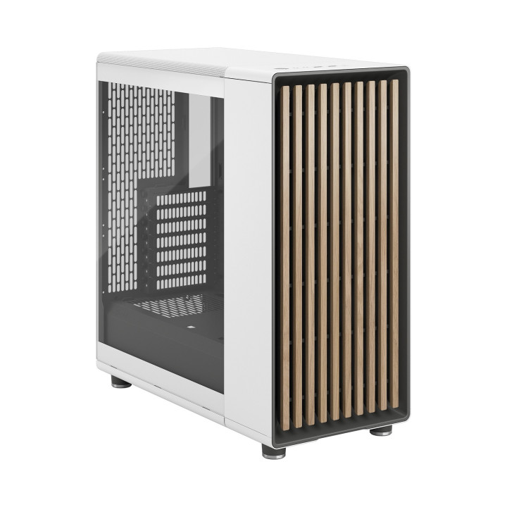 FRACTAL DESIGN NORTH CHALK TG WHITE - MT/SANS ALIM/ATX 