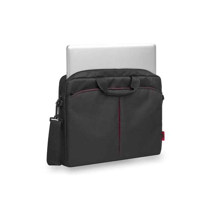 WE SACOCHE 15.6 - NOIR/ROUGE# 