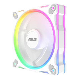 ASUS PRIME MR120 FAN ARGB REVERSE WHITE BOITIER PC VENTILATEUR 12 CM BLANC 