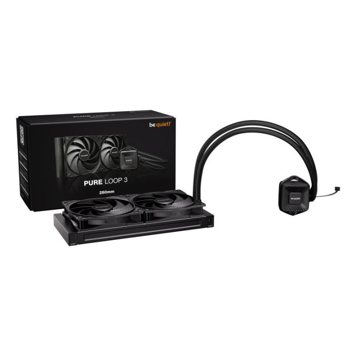 BE QUIET! PURE LOOP 3 PROCESSEUR REFROIDISSEUR DE LIQUIDE TOUT-EN-UN 14 CM NOIR 
