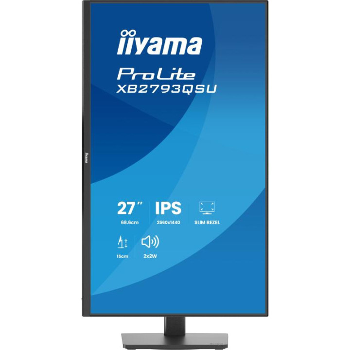 Iiyama XB2793QSU-B1 27 QHD/75HZ/IPS/1MS/PIVOT/ADAPTIVES