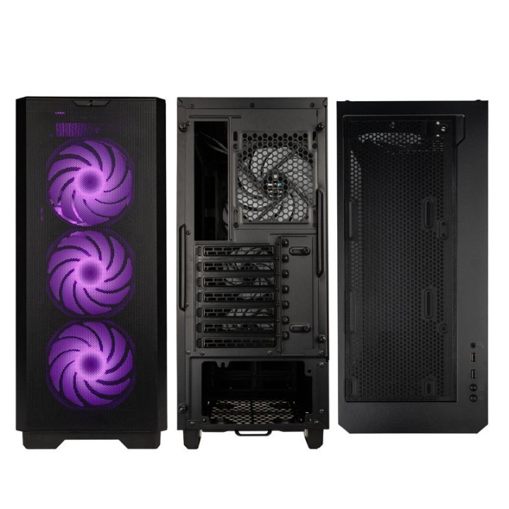 KOLINK UNITY SOLAR ARGB NOIR - MT/SANS ALIM/E-ATX 