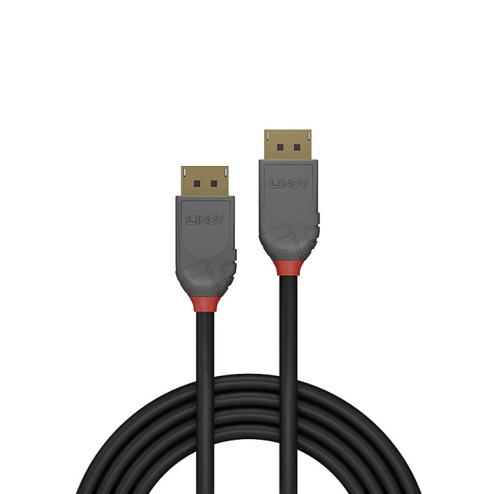 LINDY CABLE DISPLAY PORT ANTHRA LINE -1.4/1M/MALE-MALE 