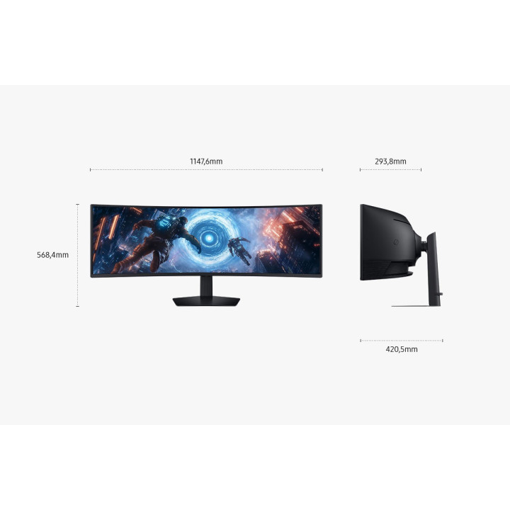 SAMSUNG ODYSSEY G9 49 CURVE DQHD/144HZ/1MS/VA/HDR/FSPPRO 