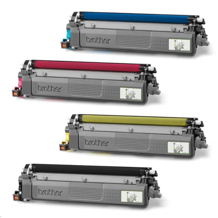 BROTHER PACK 4X COULEURS TONER 1000 PAGES - TN248 CMYK 