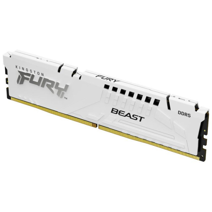 KINGSTON TECHNOLOGY FURY BEAST 32 GO 6000 MT/S DDR5 CL30 DIMM (KITS DE 2) WHITE EXPO 