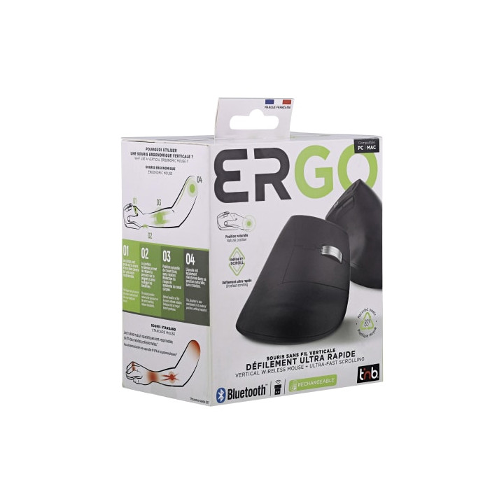 T'NB ERGO INFINITE - SANS FIL RECHARGEABLE VERTICALE 