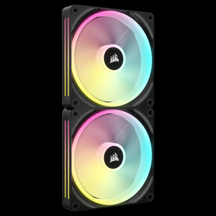 CORSAIR ICUE LINK QX140 RGB - KIT DE DEMARRAGE - NOIR 