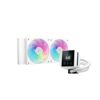 DEEPCOOL MYSTIQUE 240 ARGB - BLANC 