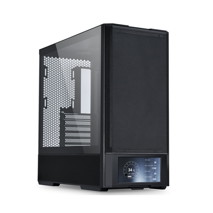 LIAN-LI LANCOOL 207 DIGITAL NOIR - MT/SANS ALIM/ATX 