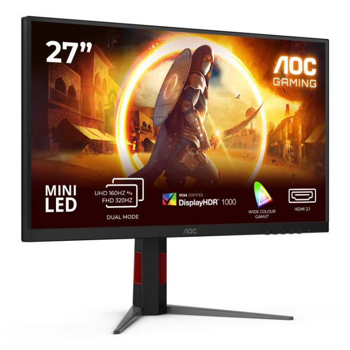 AOC G4 U27G4XM ECRAN PLAT DE PC 68.6 CM (27) 3840 X 2160 PIXELS 4K ULTRA HD LED NOIR. ROUGE 