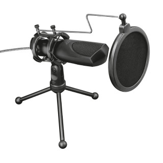 TRUST MICROPHONE STREAMING MANTIS - NOIR/USB/TREPIED 