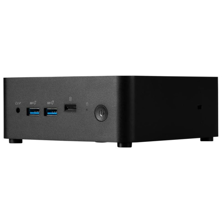 MSI CUBI NUC 13MQG-071EU INTEL CORE? I5 1345U 8 GO DDR5-SDRAM 512 GO SSD WINDOWS 11 PRO MINI PC NOIR 