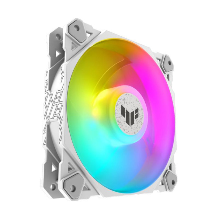 ASUS TUF GAMING TF120 ARGB WHITE EDITION 3IN1 BOITIER PC REFROIDISSEUR D'AIR 12 CM BLANC 3 PIECE(S) 