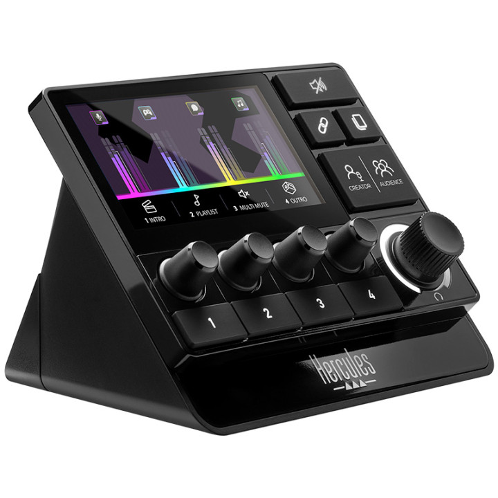 HERCULES AUDIO KIT PRO STREAM 200XLR+ MIC 