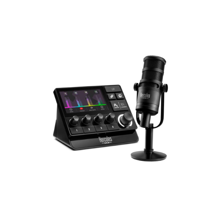 HERCULES AUDIO KIT PRO STREAM 200XLR+ MIC 
