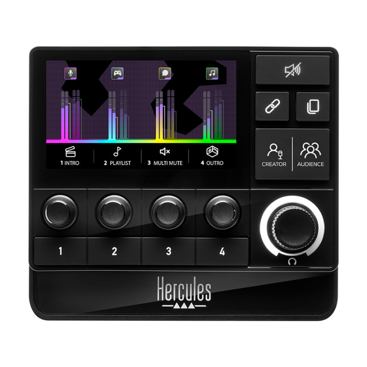 HERCULES AUDIO KIT PRO STREAM 200XLR+ MIC 
