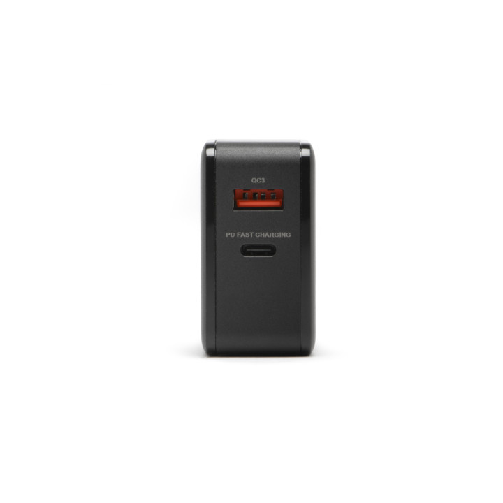 BLUESTORK GAN TECH 65W - USB-C/A - NOIR 