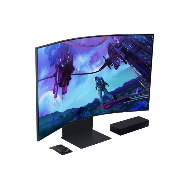 SAMSUNG ARK 55 CURVE 4K/165HZ/1MS/PIVOT/HDR10/FREESPPRO 