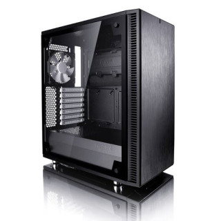 FRACTAL DESIGN FRACTAL DESIGN DEFINE C TG MIDI-TOWER. SCHWARZ. TE 