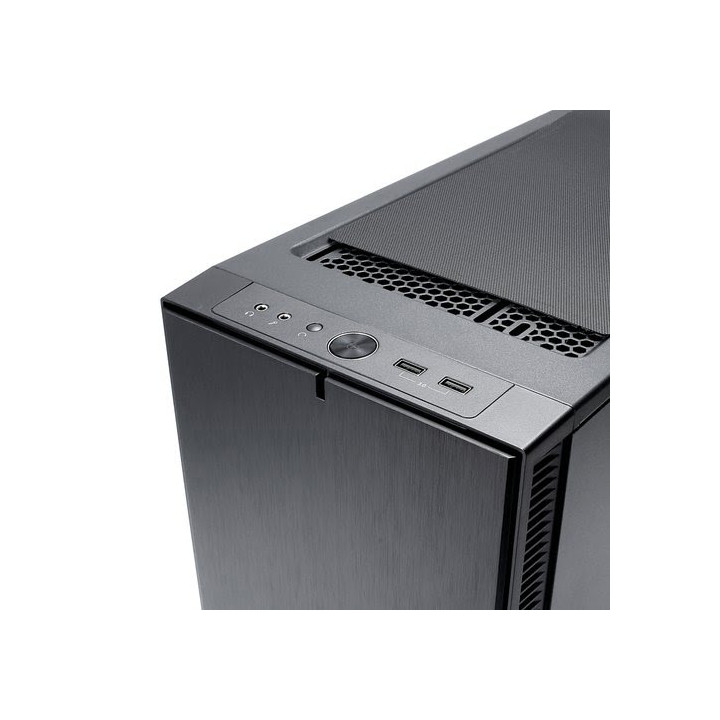 FRACTAL DESIGN FRACTAL DESIGN DEFINE C TG MIDI-TOWER. SCHWARZ. TE 
