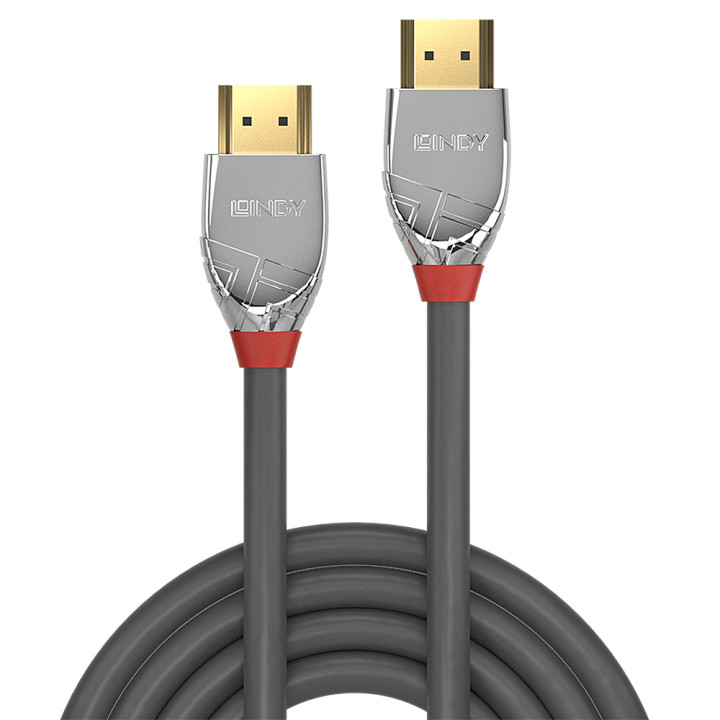 LINDY CABLE HDMI CROMO LINE - ETHERNET/2M/MALE-MALE 