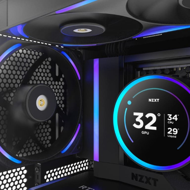 NZXT F140X RGB - 140MM - NOIR 