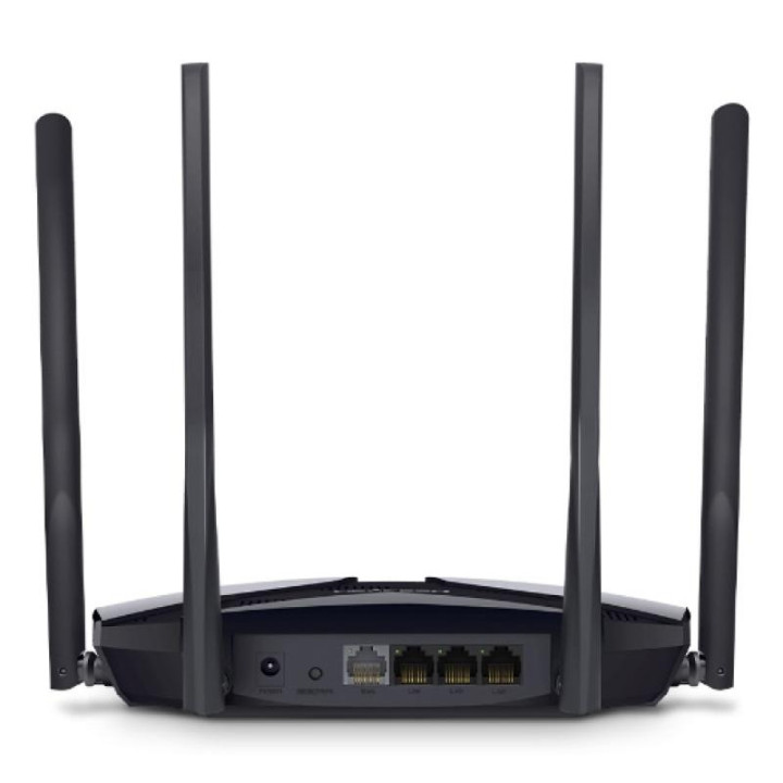 MERCUSYS 4 PORTS - WIFI 6 AX3000 BI-BANDE - MR80X 