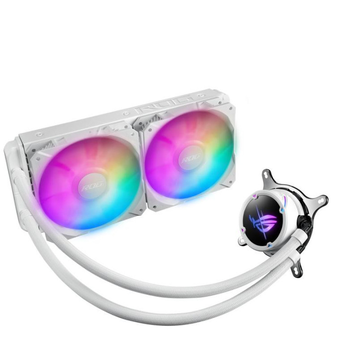 ASUS ROG STRIX LC II 240 ARGB WHITE EDITION PROCESSEUR REFROIDISSEUR DE LIQUIDE TOUT-EN-UN 12 CM BLANC 1 PIECE(S) 